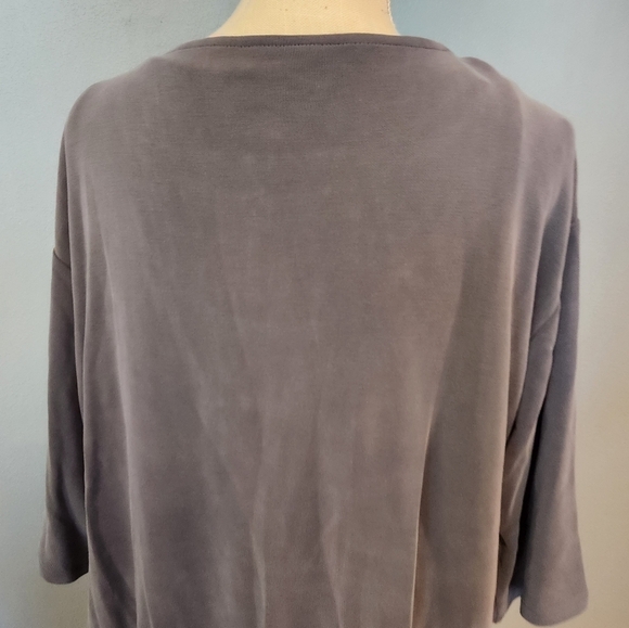 Pure Jill modal blend two-piece maxi dress in onyx size large - Picture 5 of 6